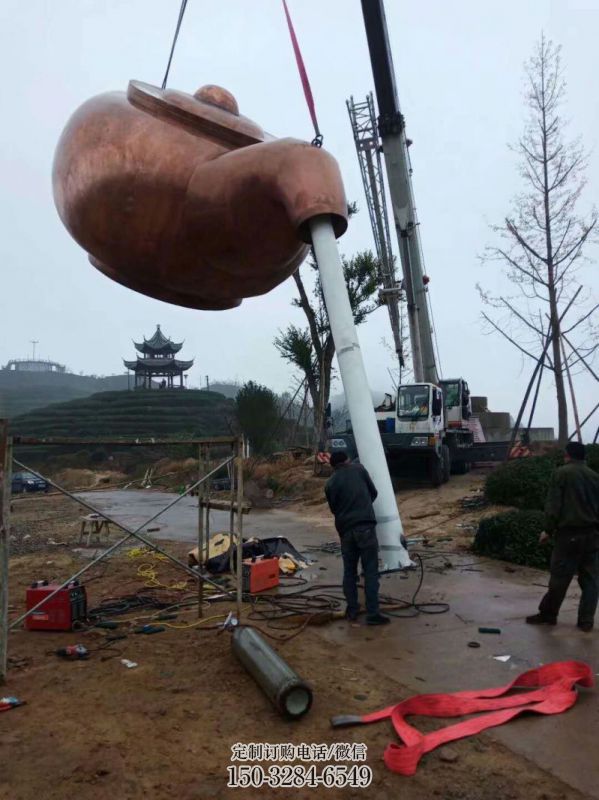 校园悬壶雕塑 哑光景观小品 景观雕塑 校园悬壶雕塑 哑光景观小品 景观雕塑